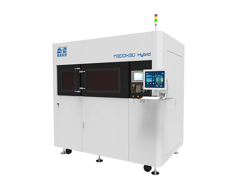 AFS-M300XAS Çok malzemeli seçici bölge lazer eritme katkılı ve eksiltici üretim ekipmanı