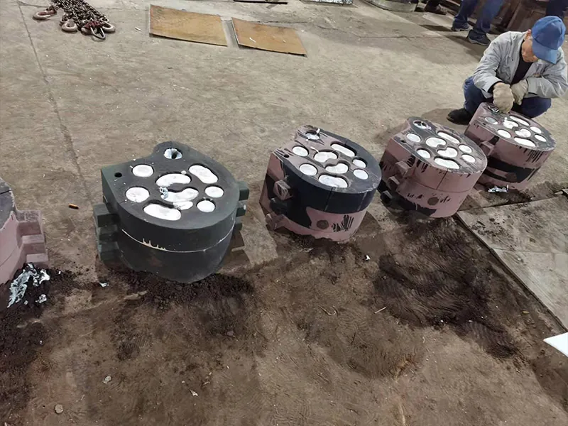 3D打印砂型铸造金属浇注