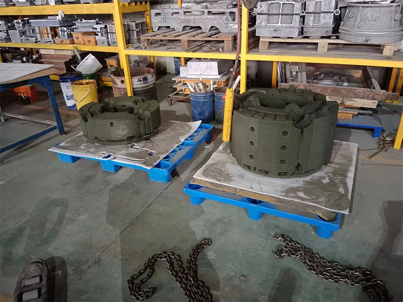 3D baskılı döküm kum kalıpları